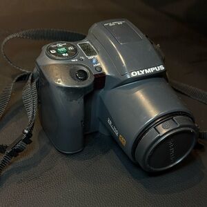 Olympus IS-10 Dark Gray Point-and-Shoot Bridge Camera